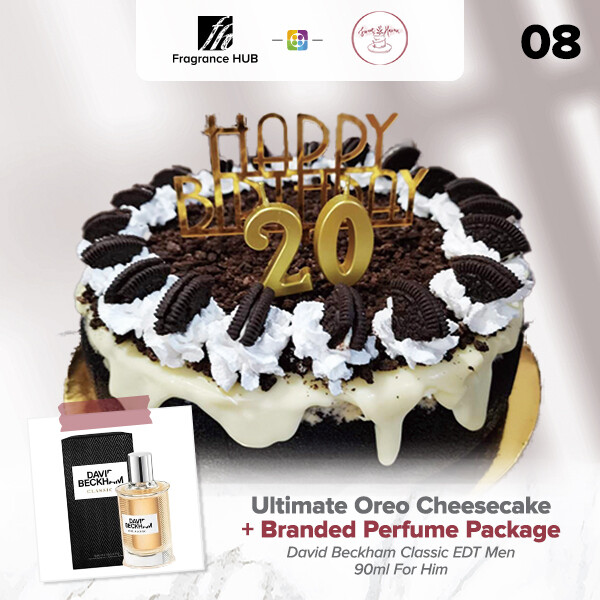 Ultimate Oreo Cheesecake + Fragrance Hub Branded Perfume (By: Sweet Haven from KL)