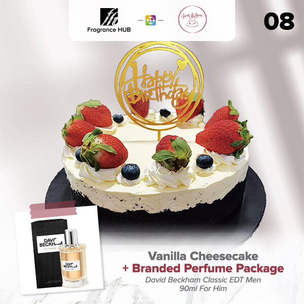 Vanilla Cheesecake + Fragrance Hub Branded Perfume (By: Sweet Haven from KL)