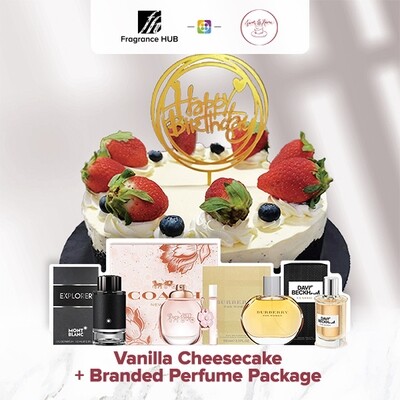 Vanilla Cheesecake + Fragrance Hub Branded Perfume (By: Sweet Haven from KL)