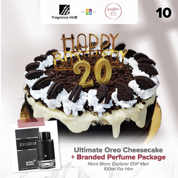 Ultimate Oreo Cheesecake + Fragrance Hub Branded Perfume (By: Sweet Haven from KL)