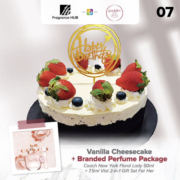 Vanilla Cheesecake + Fragrance Hub Branded Perfume (By: Sweet Haven from KL)