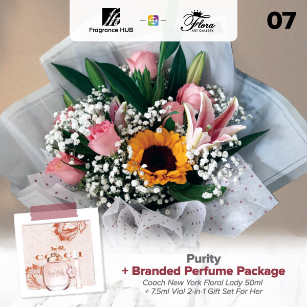 Purity + Fragrance Hub Branded Perfume (By: Floral Art Gallery from Puchong)