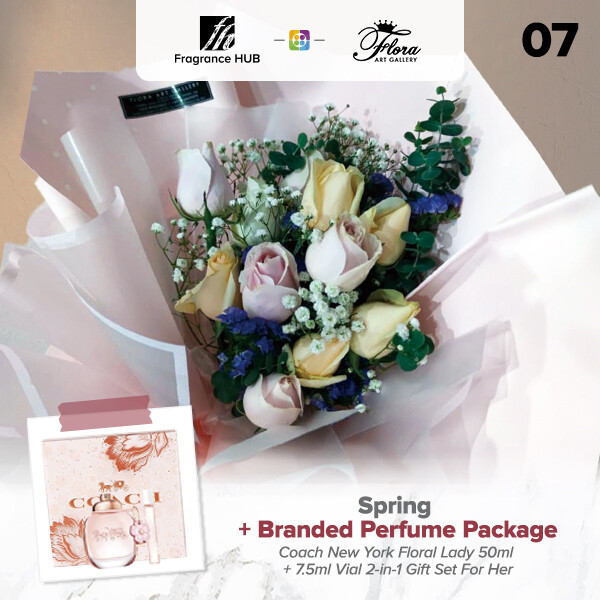 Spring + Fragrance Hub Branded Perfume (By: Floral Art Gallery from Puchong)