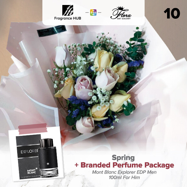 Spring + Fragrance Hub Branded Perfume (By: Floral Art Gallery from Puchong)
