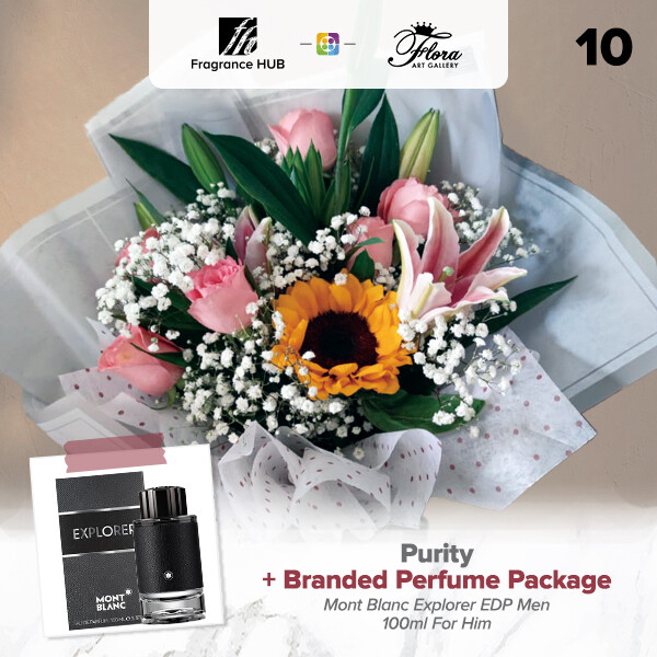 Purity + Fragrance Hub Branded Perfume (By: Floral Art Gallery from Puchong)