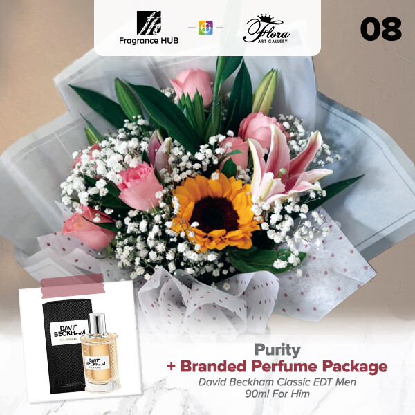 Purity + Fragrance Hub Branded Perfume (By: Floral Art Gallery from Puchong)