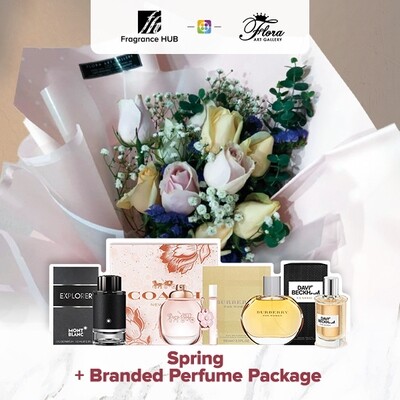 Spring + Fragrance Hub Branded Perfume (By: Floral Art Gallery from Puchong)
