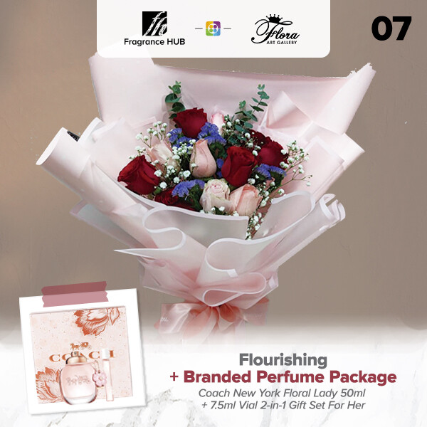 Flourishing + Fragrance Hub Branded Perfume (By: Floral Art Gallery from Puchong)