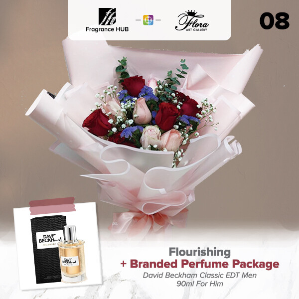 Flourishing + Fragrance Hub Branded Perfume (By: Floral Art Gallery from Puchong)