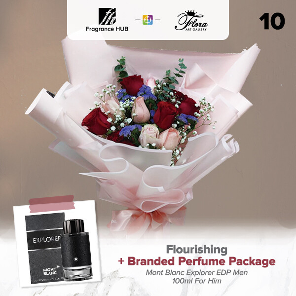 Flourishing + Fragrance Hub Branded Perfume (By: Floral Art Gallery from Puchong)
