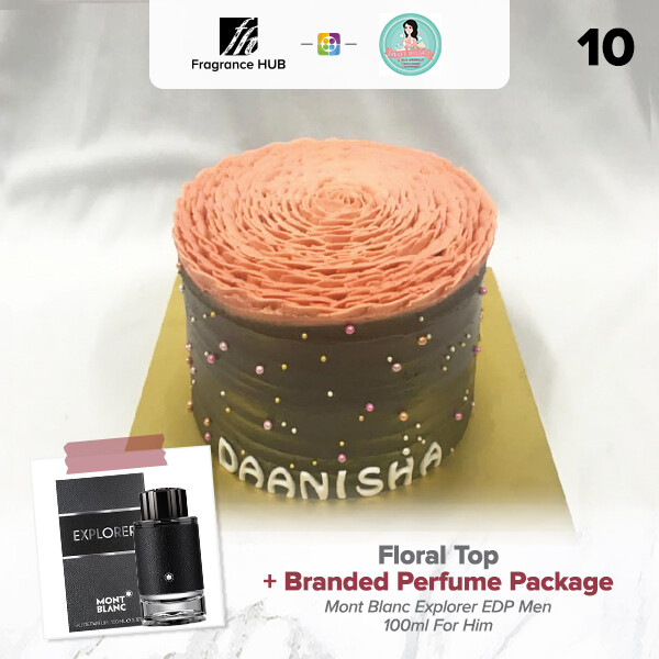 Floral Top + Fragrance Hub Branded Perfume (By: Danica&#39;s Delight from KL)