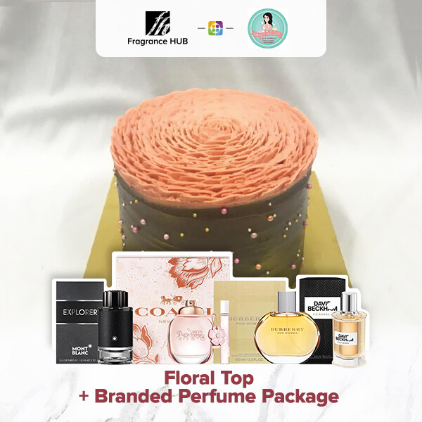 Floral Top + Fragrance Hub Branded Perfume (By: Danica&#39;s Delight from KL)