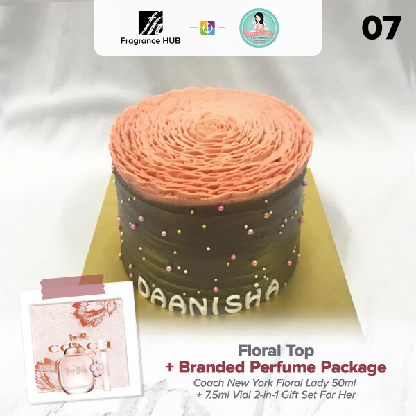 Floral Top + Fragrance Hub Branded Perfume (By: Danica&#39;s Delight from KL)