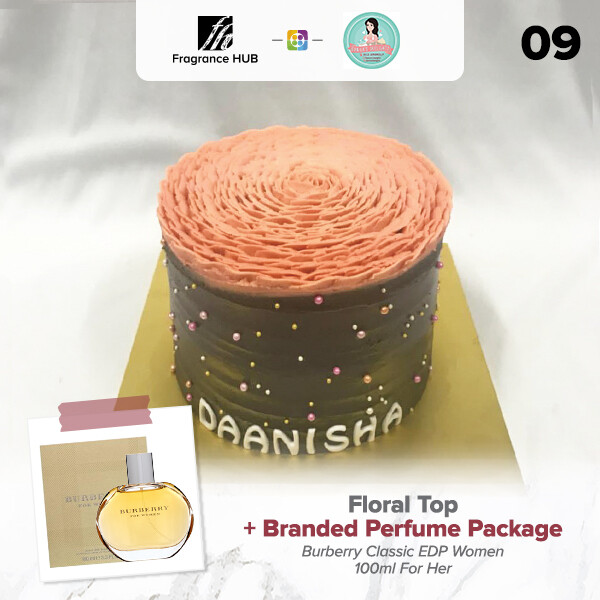 Floral Top + Fragrance Hub Branded Perfume (By: Danica&#39;s Delight from KL)