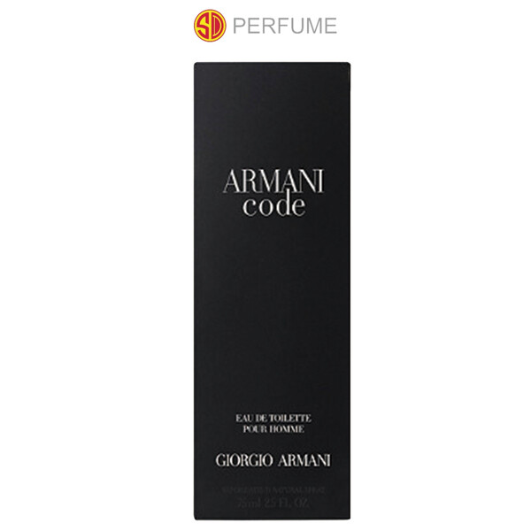 Giorgio Armani Code EDT Men 75ml (By: SD PERFUME)