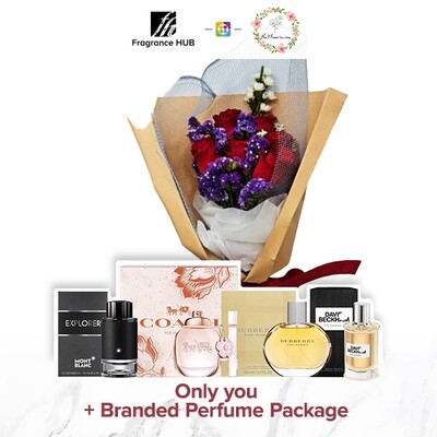 Only You + Fragrance Hub Branded Perfume (By: Flower 4 U from Petaling Jaya)