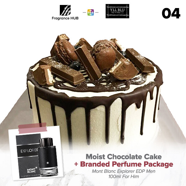 American Chocolate Cake + Fragrance Hub Branded Perfume (By: YII Blu Cakes &amp; Bakes from Kuala Lumpur)