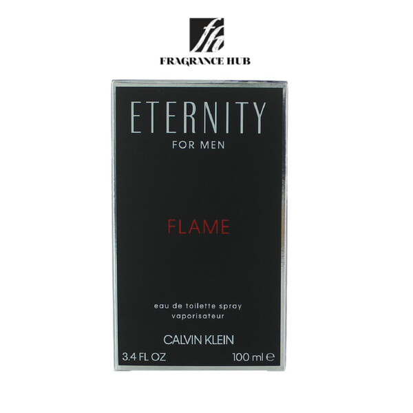 Calvin Klein cK Eternity FLAME EDT Men 100ml (By: Fragrance HUB)