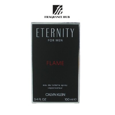 Calvin Klein cK Eternity FLAME EDT Men 100ml (By: Fragrance HUB)