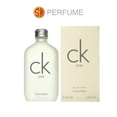 Calvin Klein CK One EDT Unisex 100ml  (By: SD PERFUME)