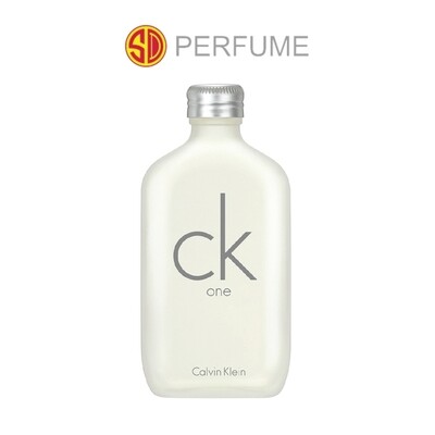Calvin Klein CK One EDT Unisex 100ml  (By: SD PERFUME)