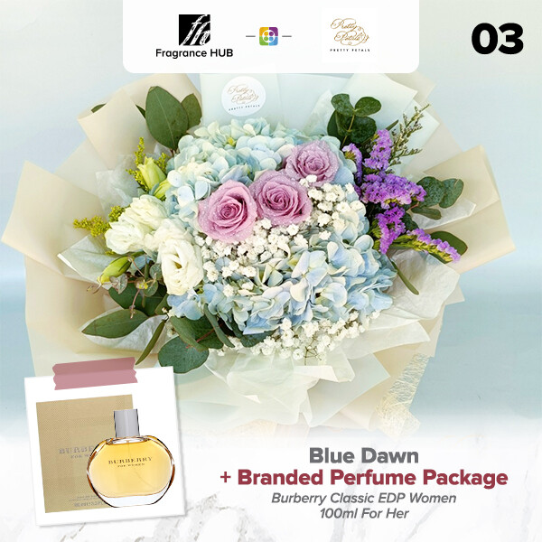 Blue Dawn + Fragrance Hub Branded Perfume (By: Pretty Petals from Kuching)