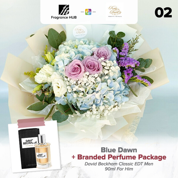 Blue Dawn + Fragrance Hub Branded Perfume (By: Pretty Petals from Kuching)
