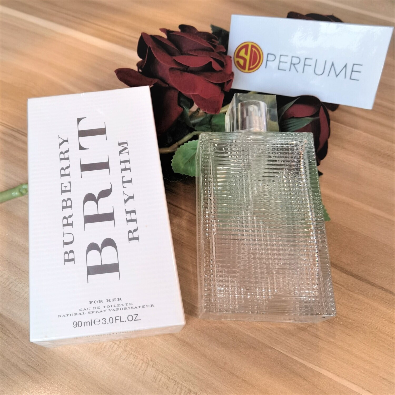 Burberry Brit Rhythm EDT Women 90ml (By: SD PERFUME)