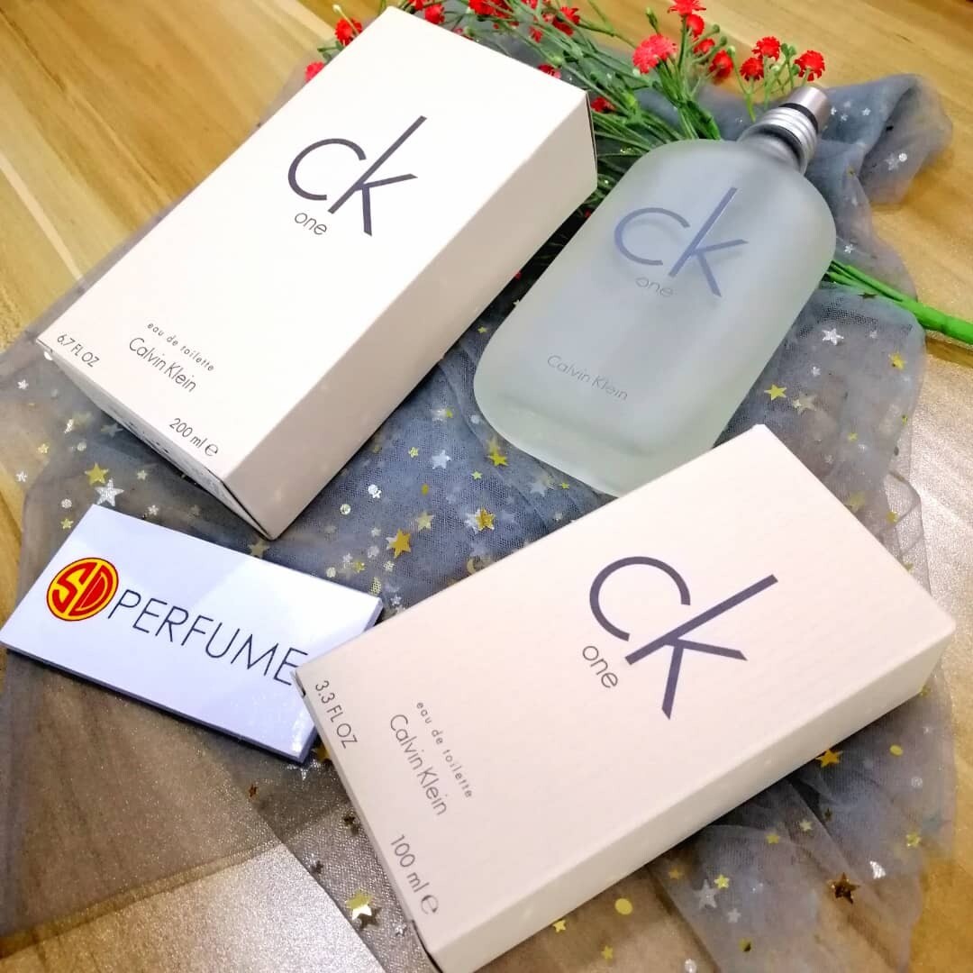 Calvin Klein CK One EDT Unisex 100ml  (By: SD PERFUME)