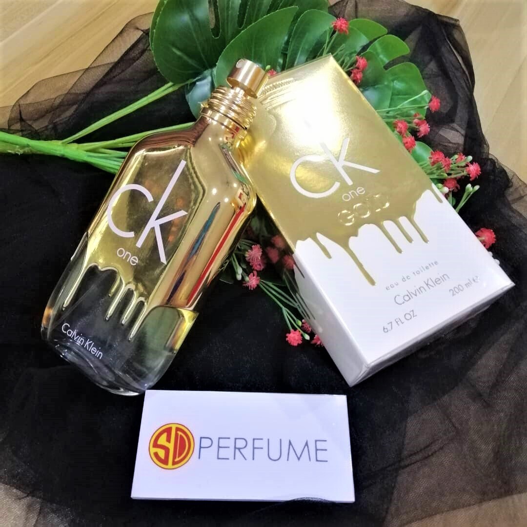 Calvin Klein cK One Gold EDT Unisex 200ml  (By: SD PERFUME)
