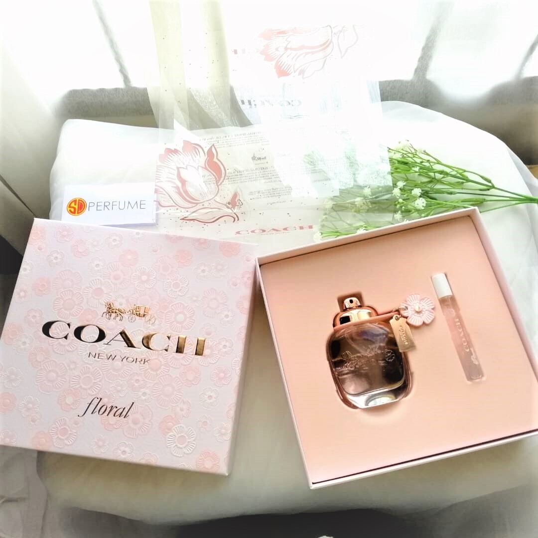 Coach Floral EDP Lady 50ml 2-in-1 Gift set  (By: SD PERFUME)
