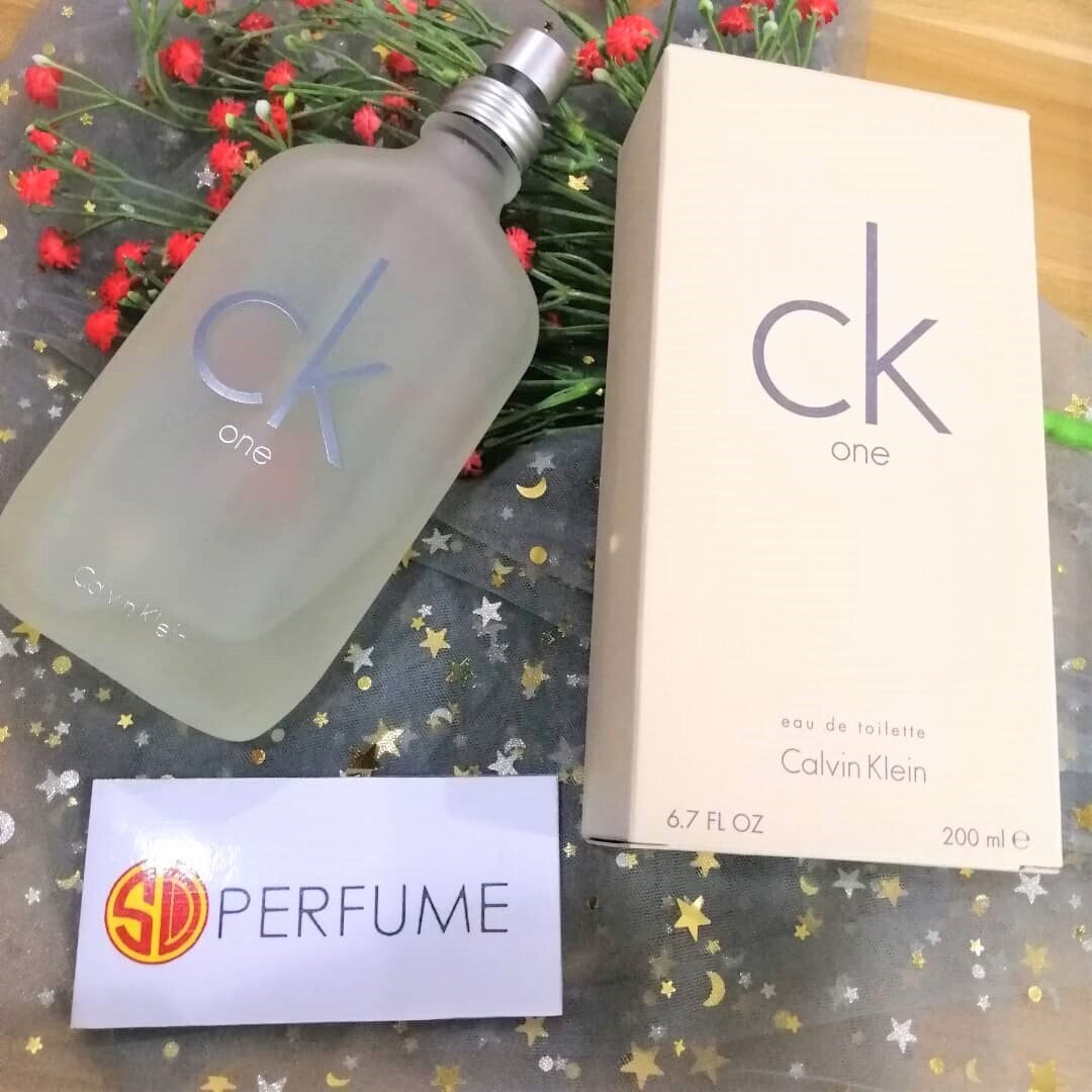 Calvin Klein CK One EDT Unisex 200ml  (By: SD PERFUME)