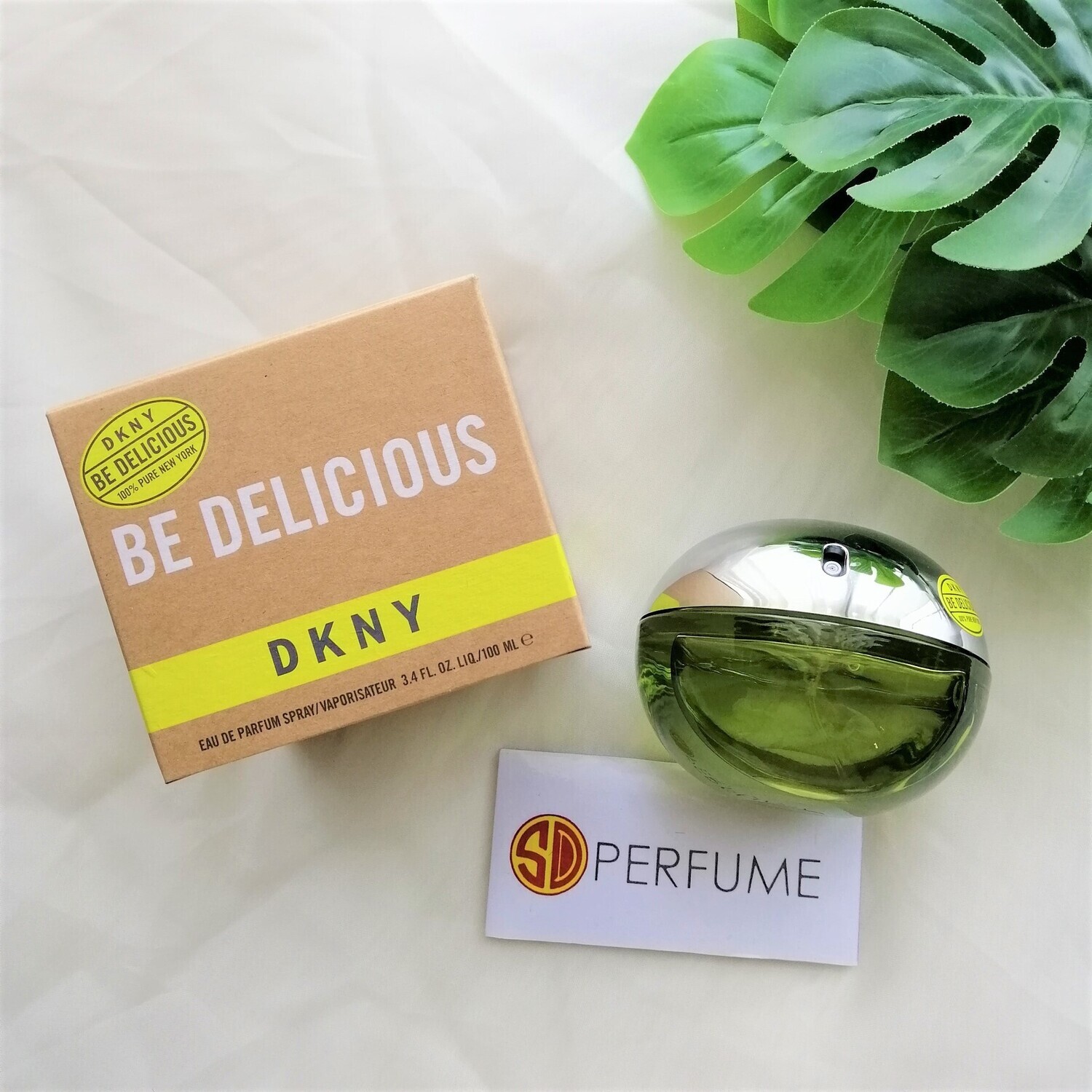 DKNY Be Delicious Green Apple EDP Lady 100ml  (By: SD PERFUME)