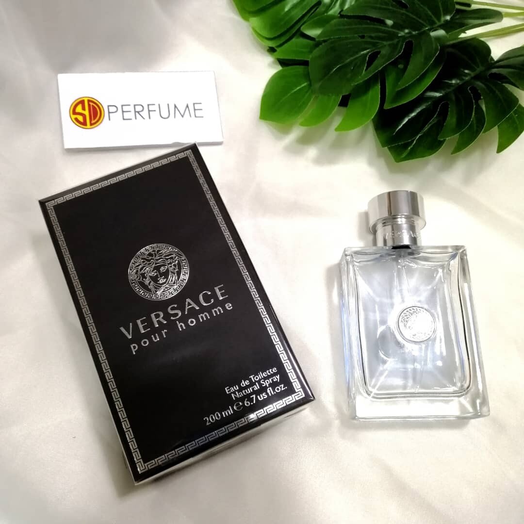 VERSACE POUR HOMME EDT MEN 200ml (By: SD PERFUME)