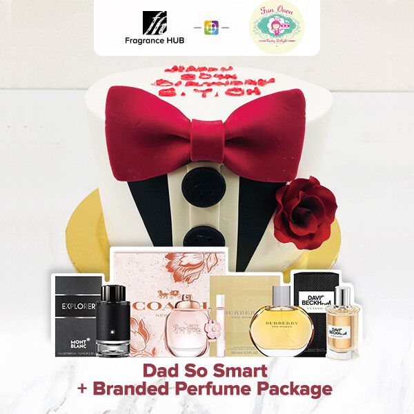 Dad so smart + Fragrance Hub Branded Perfume (By: Fun Oven Pastry Delight from Penang)