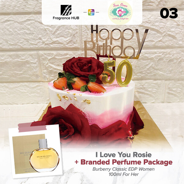 I Love You Rosie + Fragrance Hub Branded Perfume (By: Fun Oven Pastry Delight from Penang)