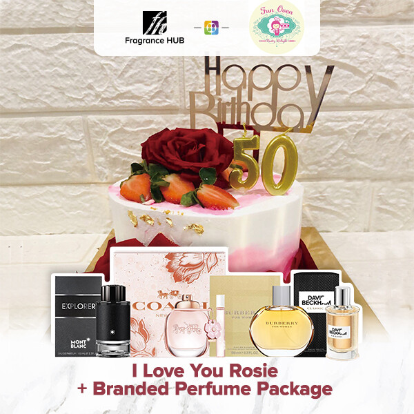 I Love You Rosie + Fragrance Hub Branded Perfume (By: Fun Oven Pastry Delight from Penang)