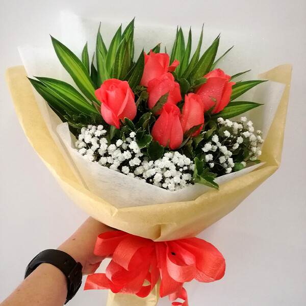 6 Roses Bouquet (By: Eki Floral from Bangsar)