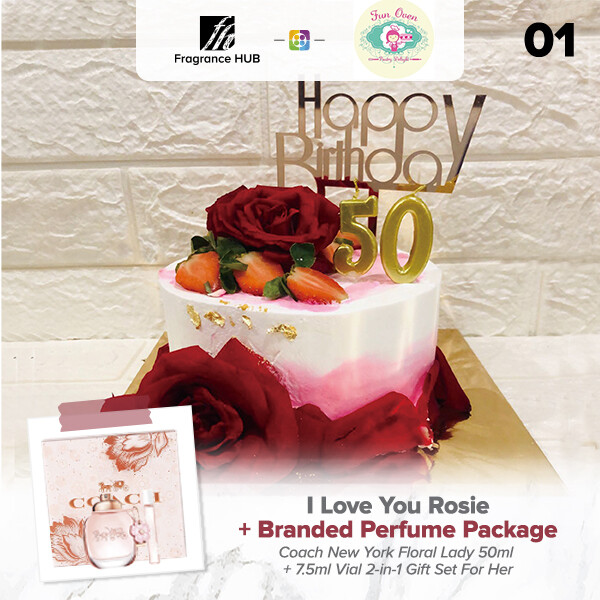 I Love You Rosie + Fragrance Hub Branded Perfume (By: Fun Oven Pastry Delight from Penang)