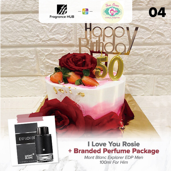 I Love You Rosie + Fragrance Hub Branded Perfume (By: Fun Oven Pastry Delight from Penang)