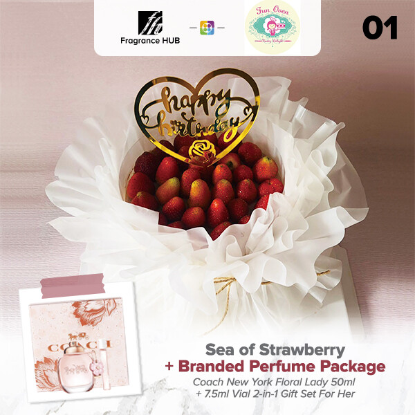 Sea of Strawberry  + Fragrance Hub Branded Perfume (By: Fun Oven Pastry Delight from Penang)