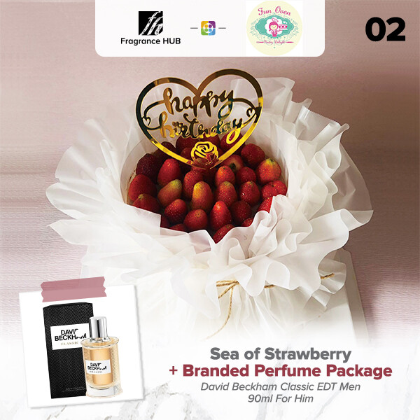 Sea of Strawberry  + Fragrance Hub Branded Perfume (By: Fun Oven Pastry Delight from Penang)