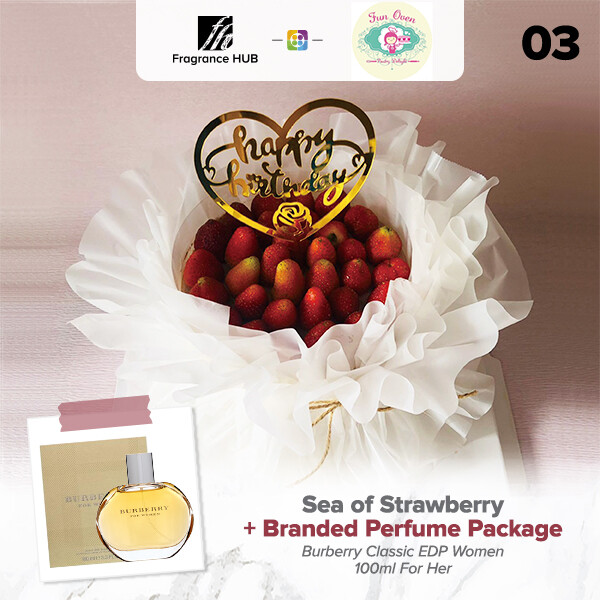Sea of Strawberry  + Fragrance Hub Branded Perfume (By: Fun Oven Pastry Delight from Penang)