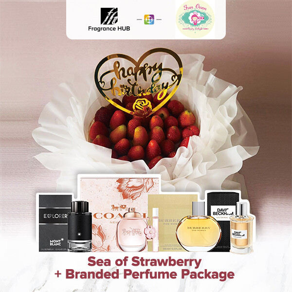 Sea of Strawberry  + Fragrance Hub Branded Perfume (By: Fun Oven Pastry Delight from Penang)