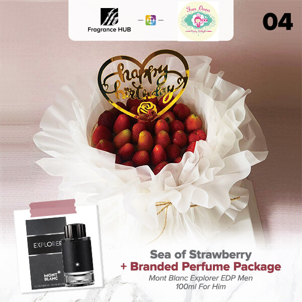 Sea of Strawberry  + Fragrance Hub Branded Perfume (By: Fun Oven Pastry Delight from Penang)