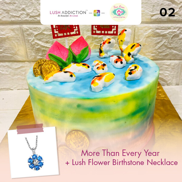 More Than Every Year + Lush Addiction Necklace (By: Fun Oven Pastry Delight from Penang)