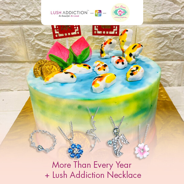 More Than Every Year + Lush Addiction Necklace (By: Fun Oven Pastry Delight from Penang)