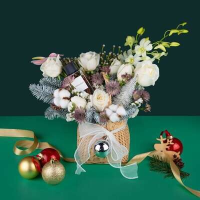 Sonata Basket (Fresh Flower) (By: Bull &amp; Rabbit from Kuchai Lama)