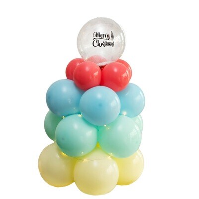 Christmas Tree Balloon (By: Bull &amp; Rabbit from Kuchai Lama)