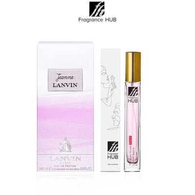 Lanvin Jeanne EDP Lady 10ml Travel Size Perfume (Refill by Fragrance HUB) 🎁 FREE FH 15% Discount Voucher!